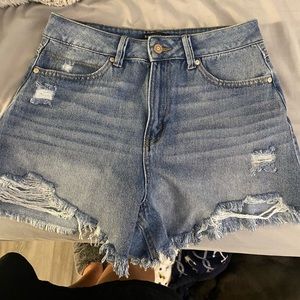High waisted shorts